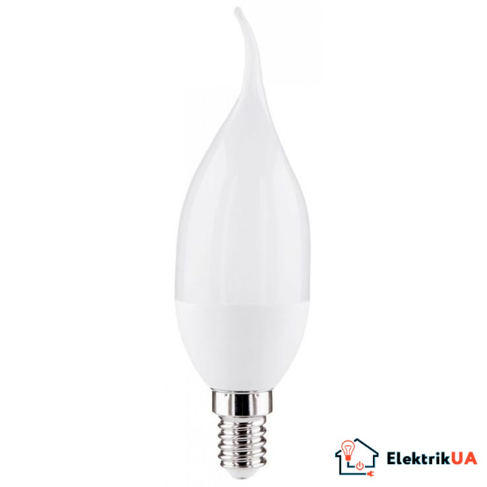 Лампа LED NUMINA Свіча на вітрі С37 E14 330Lm 6W 4000k